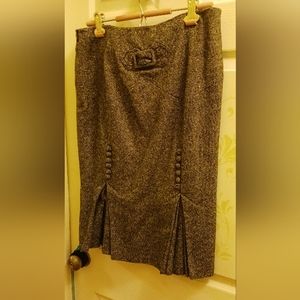 Tweed skirt